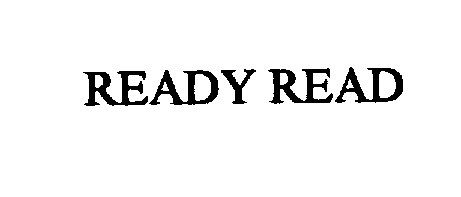 Trademark Logo READY READ
