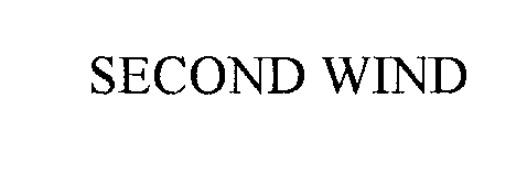 Trademark Logo SECOND WIND