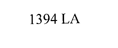 Trademark Logo 1394 LA