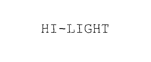  HI-LIGHT