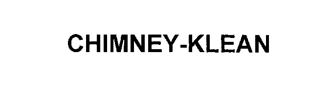  CHIMNEY-KLEAN