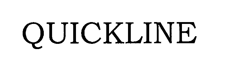 Trademark Logo QUICKLINE