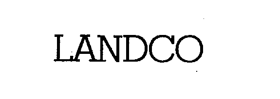 Trademark Logo LANDCO