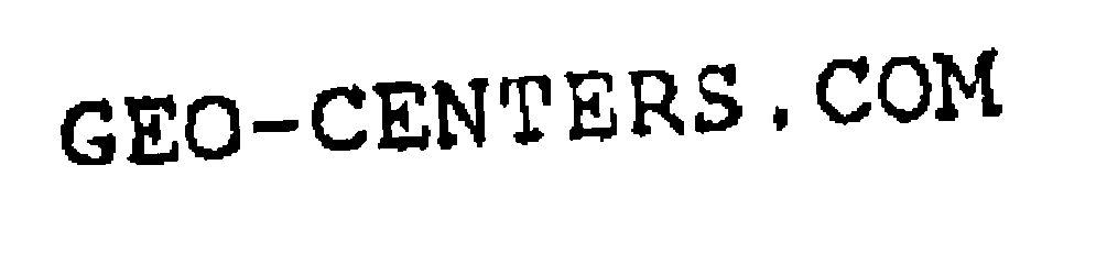 Trademark Logo GEO-CENTERS.COM