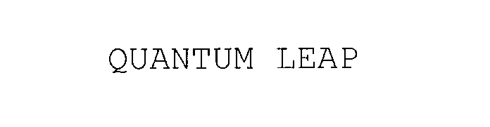 Trademark Logo QUANTUM LEAP