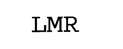 Trademark Logo LMR
