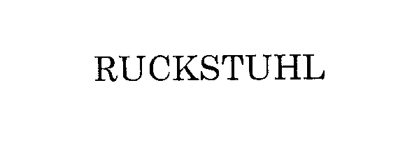  RUCKSTUHL