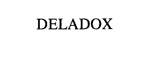 Trademark Logo DELADOX