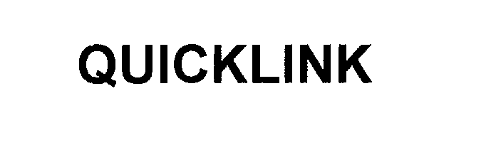 Trademark Logo QUICKLINK