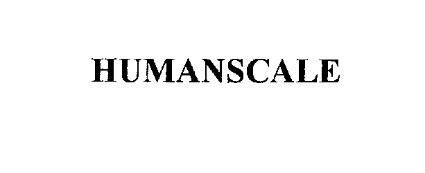  HUMANSCALE