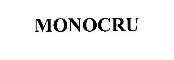  MONOCRU