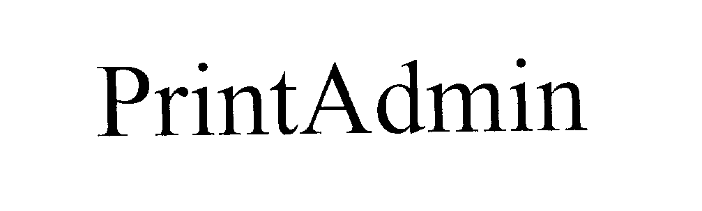 Trademark Logo PRINTADMIN