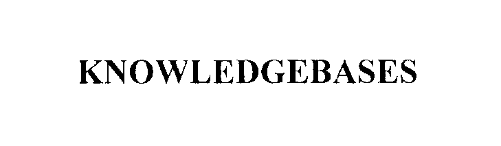 Trademark Logo KNOWLEDGEBASES