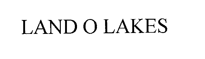 Trademark Logo LAND O LAKES