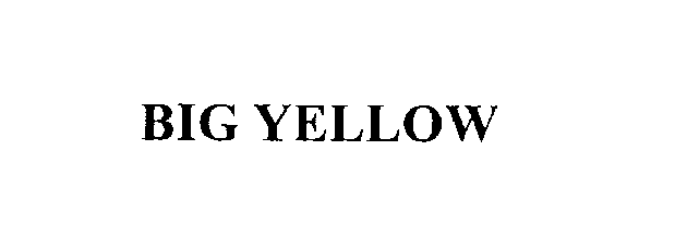 Trademark Logo BIG YELLOW