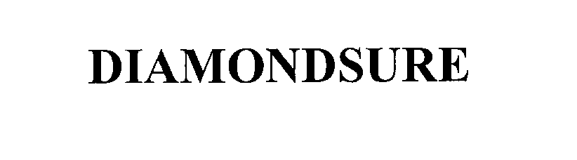 Trademark Logo DIAMONDSURE