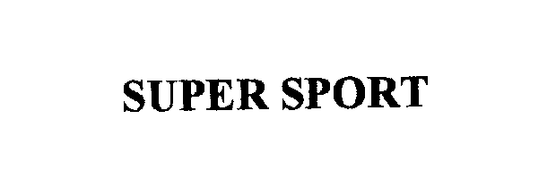 Trademark Logo SUPER SPORT