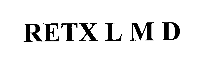 Trademark Logo RETX L M D