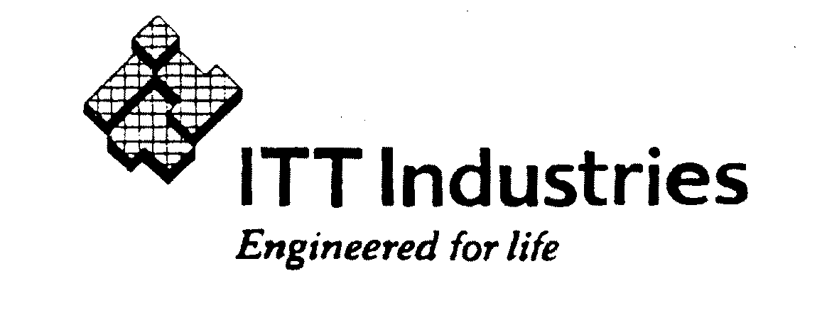 Trademark Logo ITT INDUSTRIES ENGINEERED FOR LIFE