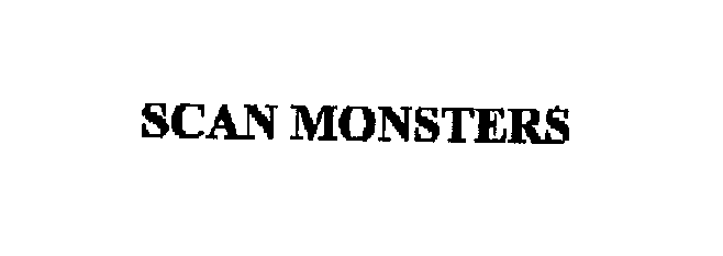  SCAN MONSTERS