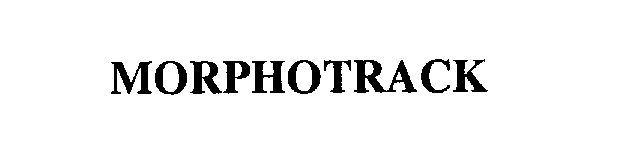 Trademark Logo MORPHOTRACK