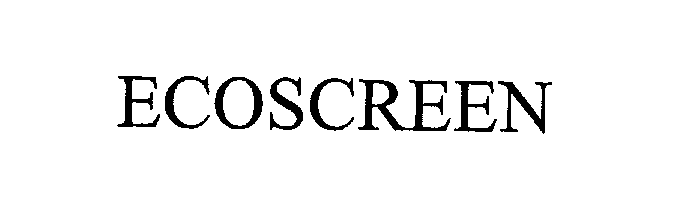 Trademark Logo ECOSCREEN