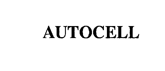 Trademark Logo AUTOCELL