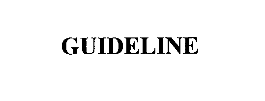 Trademark Logo GUIDELINE