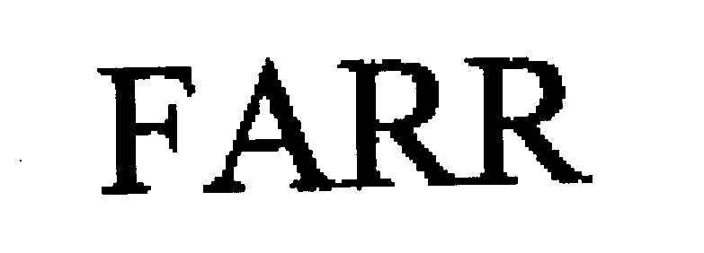 Trademark Logo FARR