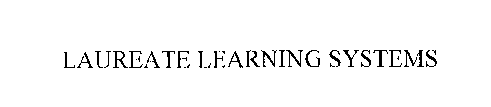  LAUREATE LEARNING SYSTEMS