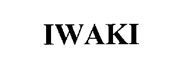 Trademark Logo IWAKI