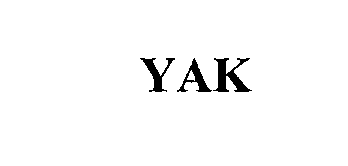 Trademark Logo YAK