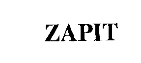 Trademark Logo ZAPIT