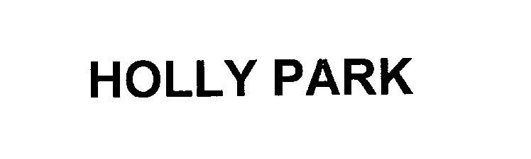 Trademark Logo HOLLY PARK