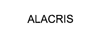 Trademark Logo ALACRIS