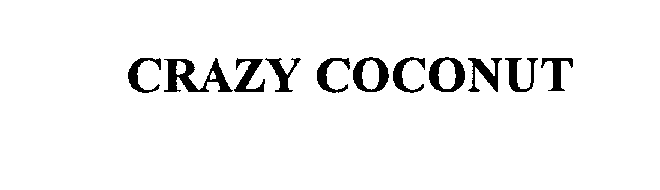 Trademark Logo CRAZY COCONUT
