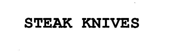 Trademark Logo STEAK KNIVES
