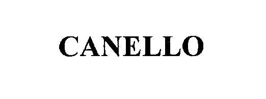 Trademark Logo CANELLO