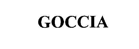 Trademark Logo GOCCIA