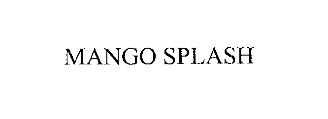 MANGO SPLASH