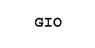 Trademark Logo GIO