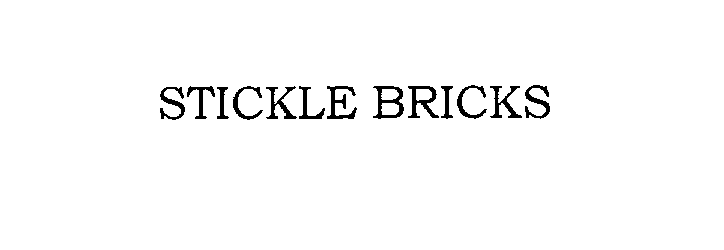  STICKLE BRICKS