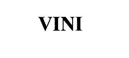Trademark Logo VINI