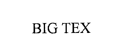 Trademark Logo BIG TEX