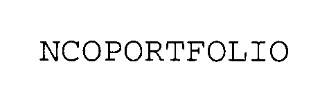 Trademark Logo NCOPORTFOLIO