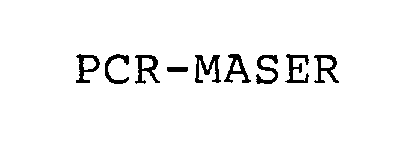 Trademark Logo PCR-MASER