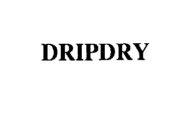 Trademark Logo DRIPDRY
