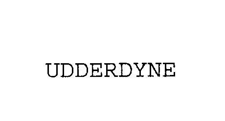 Trademark Logo UDDERDYNE