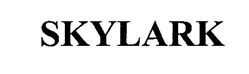 Trademark Logo SKYLARK
