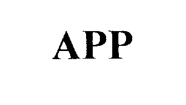 Trademark Logo APP